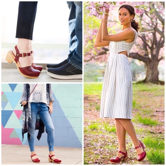dansko clogs with dresses